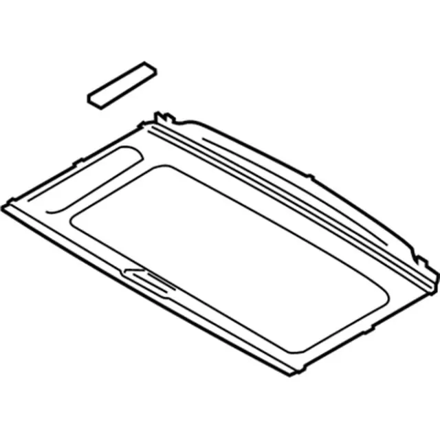 FL3Z-18519A02-AA - Sunroof Cover 2015-2022 Ford | Ford Parts Direct