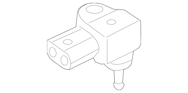 メル33218　Lサイズ NEW MERCEDES-BENZ GLE W166 MAP SENSOR A0091533328 009-153-33
