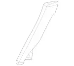 2020-2025 Mercedes-Benz - Padding, Rear Seat Backrest