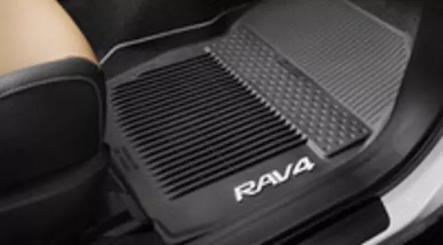 Floor Liners, All-Weather, Black