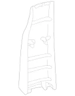 Lower Center Pillar Trim