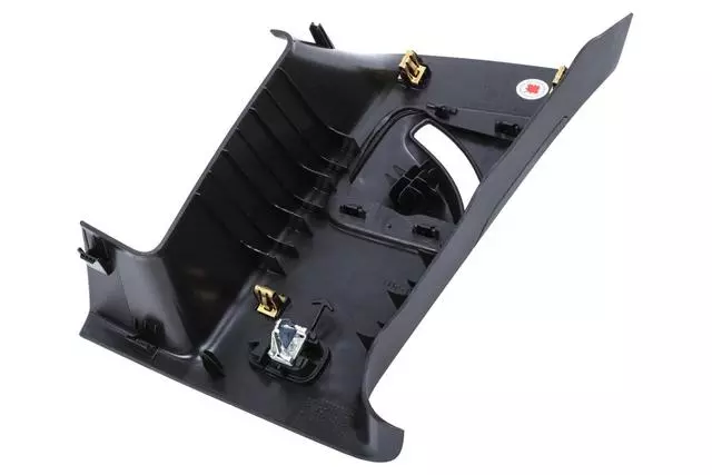 Jet Black Driver Side Center Pillar Upper Trim Panel