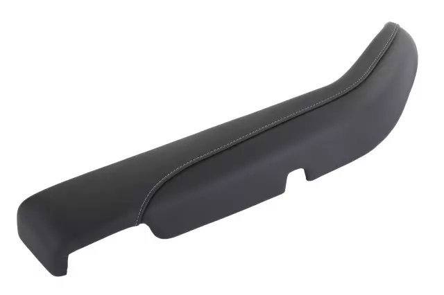 Jet Black Front Driver Side Door Armrest Cover Trim