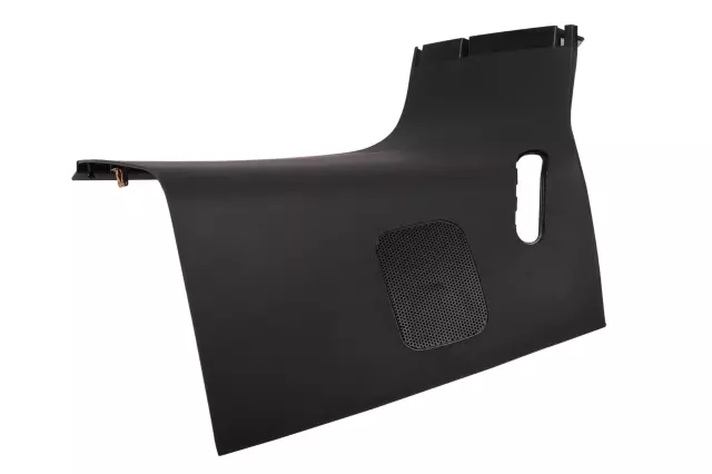 Jet Black Driver Side Body Rear Corner Upper Garnish Molding