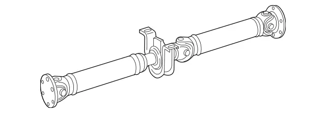 Propeller Shaft, Complete