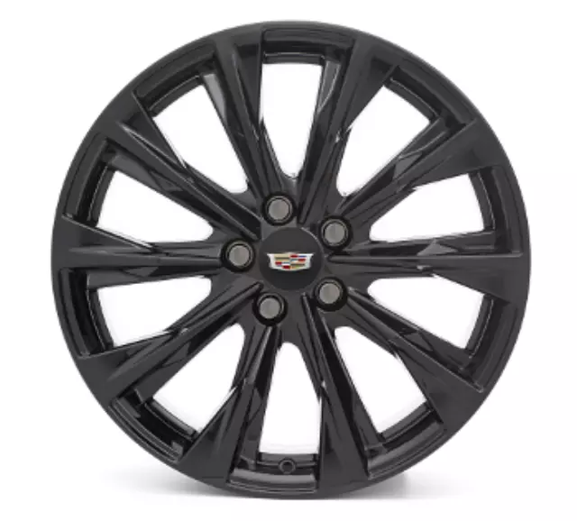 19 Wheels, Gloss Black 5-Split, Spoke, 4 Pc