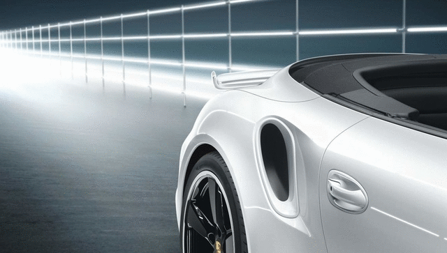 Rear Side Section Air Intakes - Painted