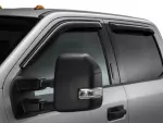 Side Window Deflectors - Smoke - Crew Cab