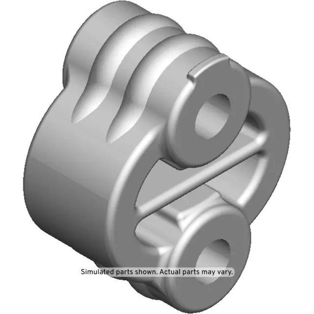 Muffler W/Tailpipe Insulator