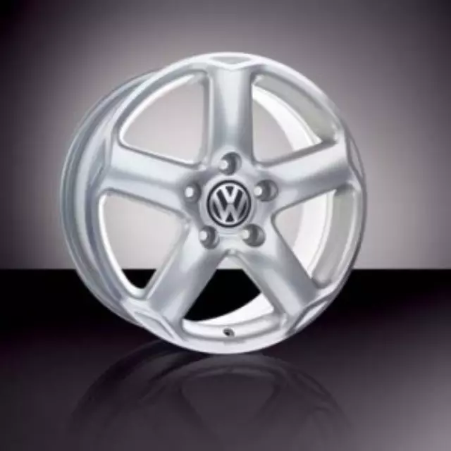 Alloy Wheel, Karthoum, Brilliant Silver - Volkswagen (7L0-071-498-1ZL)