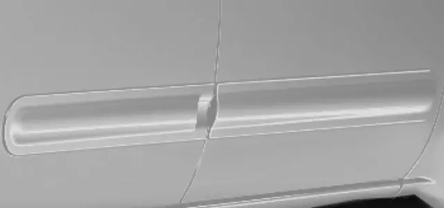 Body Side Molding (K23 - Brilliant Silver)