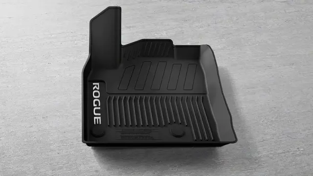 thumbnail image 2 of Autop2023 3D TPE Floor Mats For 2021-2023 Nissan Rogue – All-Weather Black Liners (3-Piece Set) 2 of 5