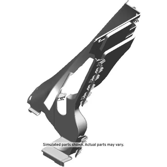 Very Dark Pewter Passenger Side Body Side Trim Panel