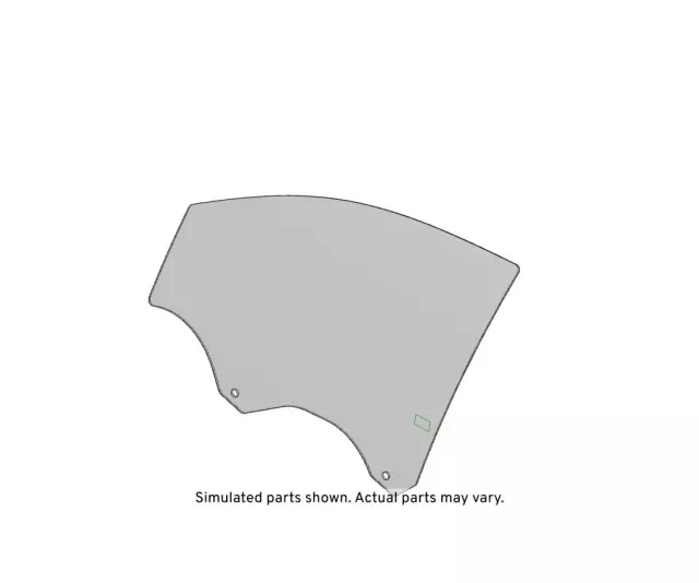 Front Driver Side Door Window