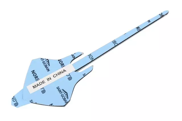 Emblem Asm-F/Fdr  Bright Chrome