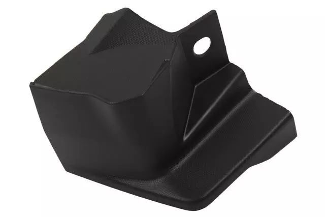 Dark Smoke Gray Driver Side Front Fender Lower Rear Molding