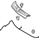 2018-2020 Ford Cowl Grille