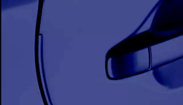 Door Edge Guard, Blue Crush Metallic