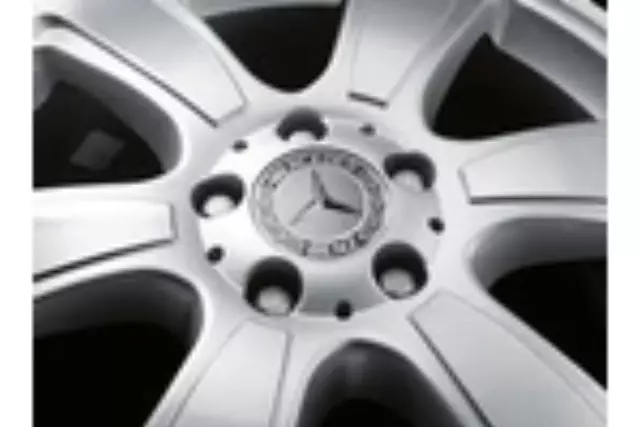 Hub Cap - Star With Laurel Wreath - Black