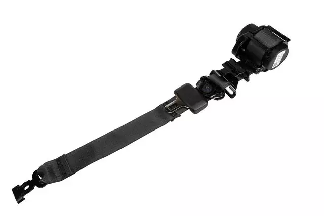 Ebony Driver Seat Belt with Retractor and Pre-Tensioner