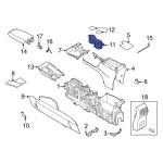 2020-2021 Ford Escape - Cup Holder