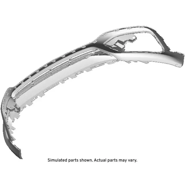 Black Front Lower Grille