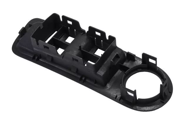 Jet Black Front Driver Side Door Armrest Switch Bezel