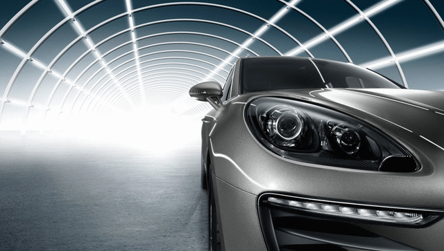 95B04490042 - Exterior: Bi-Xenon Headlights In Black for Porsche: Macan Image