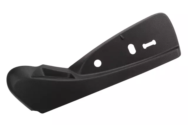 Jet Black Passenger Seat Cushion Outer Rear Finish Cover