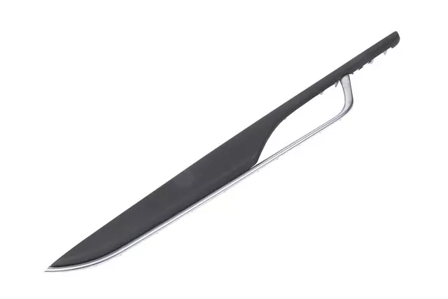 Jet Black Front Driver Side Door Trim Panel Applique