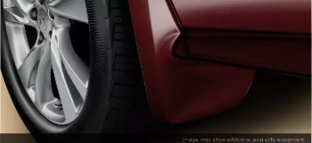 Splash Guards - Rear - Midnight Garnet