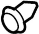 Cowl Kick Panel Clip