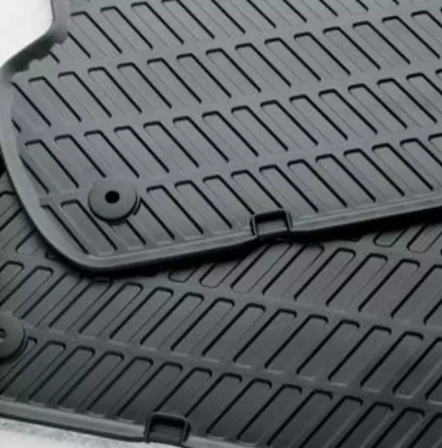 All-Weather Floor Mats - Rear - Nwb - Black
