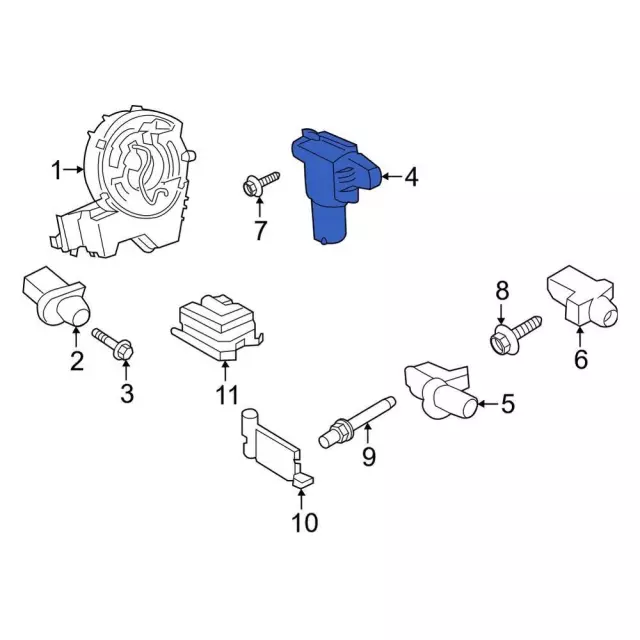 2018-2024 Ford Side Impact Sens JK2Z-14B345-A | OEM Parts Online