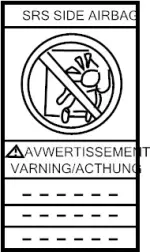 Air Bag Label