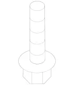 Screw And Washer Assembly