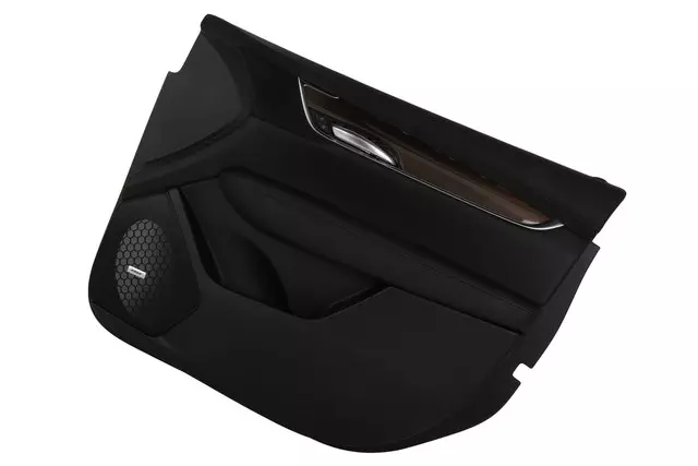 Black Front Passenger Side Door Trim