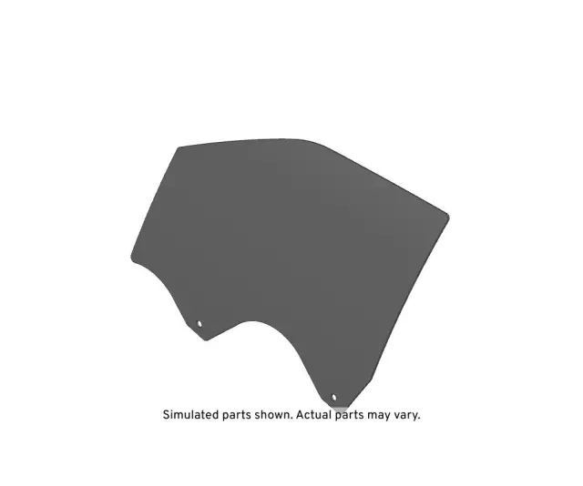 Front Driver Side Door Window