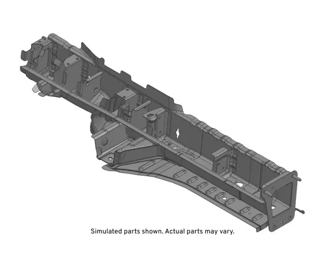 Passenger Side Underbody Rear Side Rail
