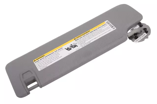 Light Ash Gray Passenger Side Sunshade