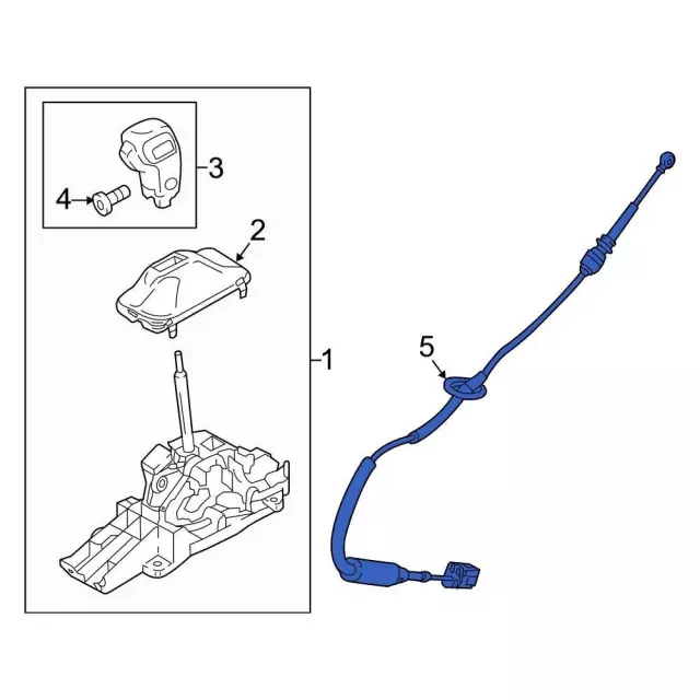 fl3z7e395e - Ford Cable | Levittown Ford Parts