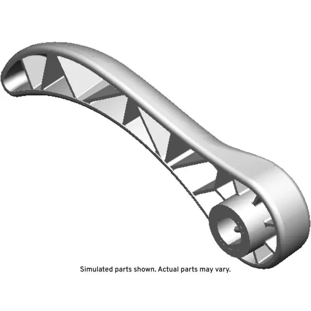 Ebony Passenger Seat Recliner Handle