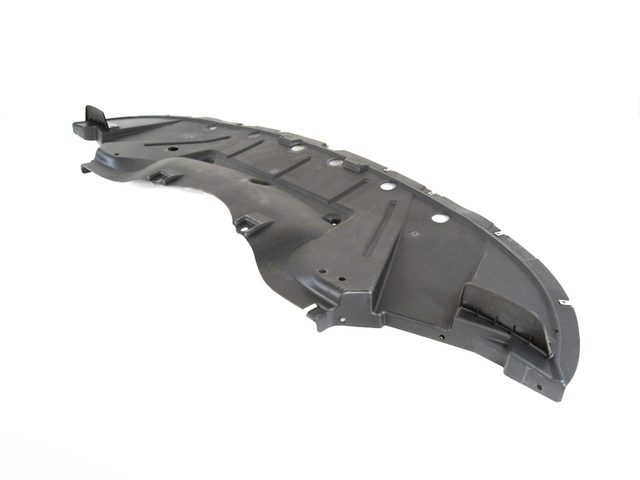 MOONSPORT Front Engine Splash Shield For 2015-2023 Dodge Charger – Black Plastic