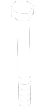 1998-2014 Mercedes-Benz - Hexagon Head Screw