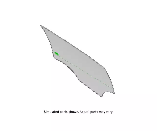 Rear Passenger Side Door Window