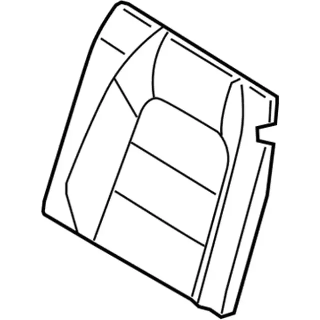 Genuine Ford Seat Back Cover FR3Z-6366601-DH