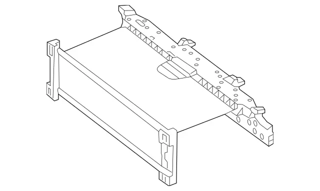 Genuine OEM Cargo Cover | 238-690-98-02-9051 | Fits Select 2018