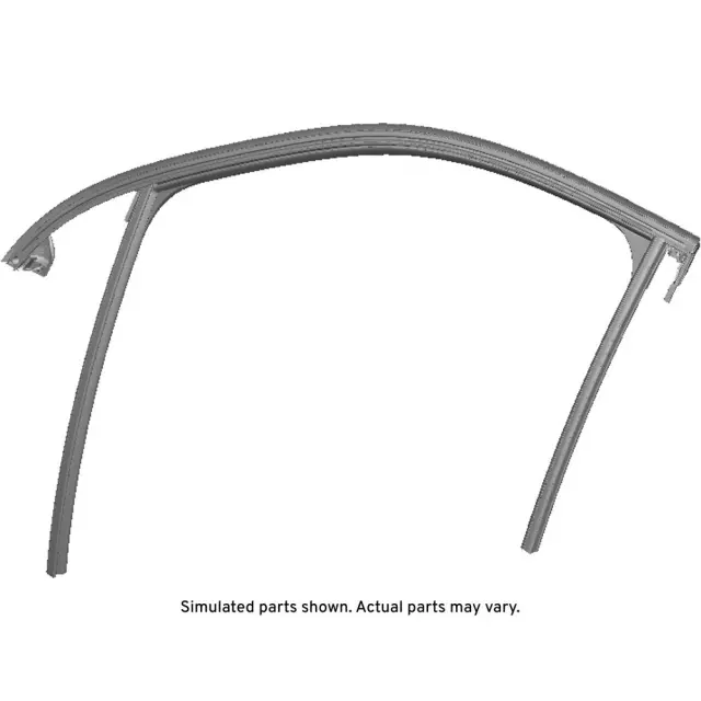 Front Driver Side Door Window Weatherstrip
