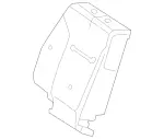 Padding, Rear Seat Backrest