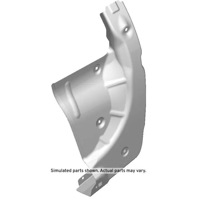 2020-2025 GMC - Passenger Side Truck Bed Wheel Housing Rear Panel